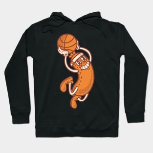 Sausage slam dunks funny Hoodie